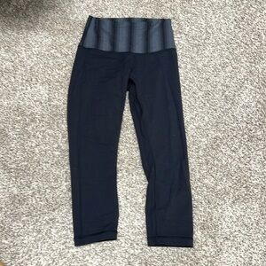 Black Lululemon cotton leggings